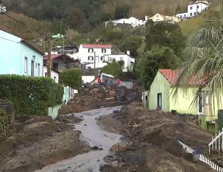 Governo dos Açores garante apoio às famílias afetadas pelo mau tempo